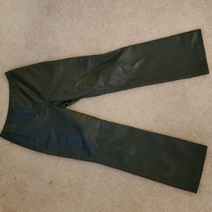 Loft leather pants